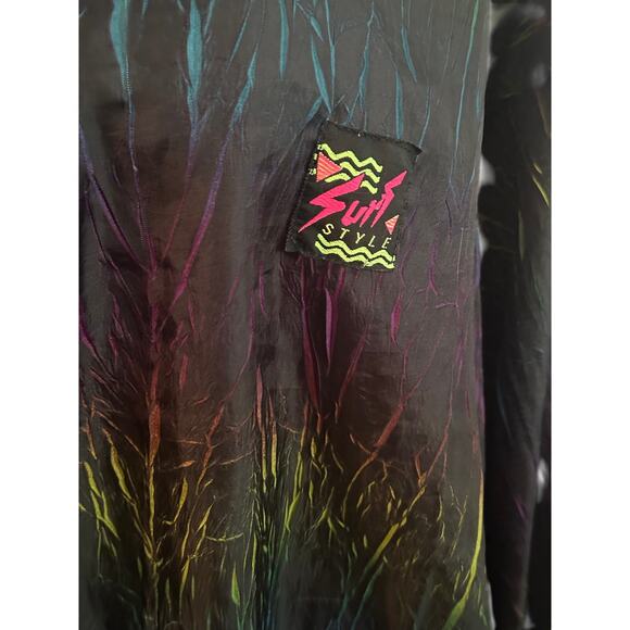 Vintage Surf Style Pullover Jacket One Size - Picture 5 of 6